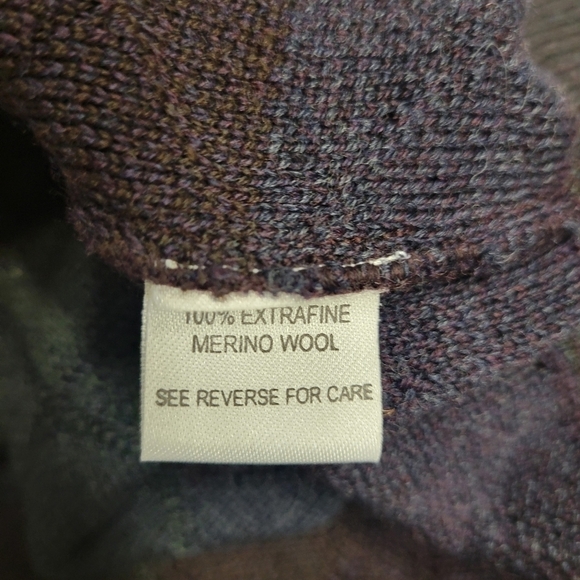 Johnston & Murphy XXL Diamond Ombre' Multi-Color Sweater - Picture 6 of 9